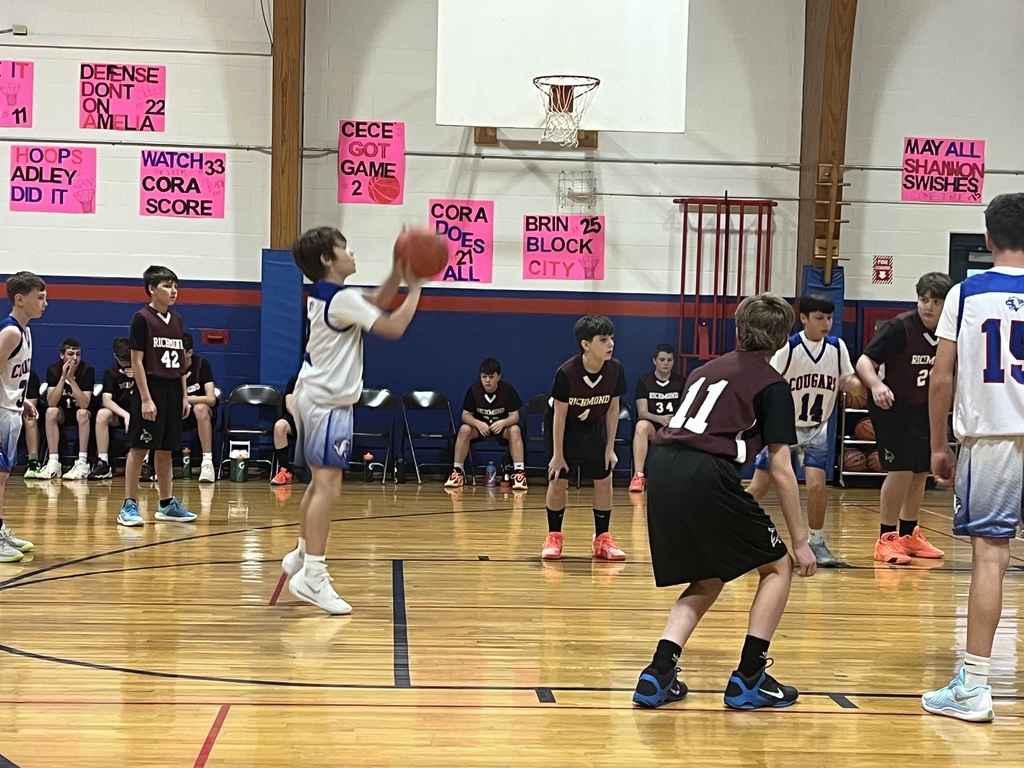 The 8th grade boys and girls basketball teams picked up wins over Richmond on Saturday!