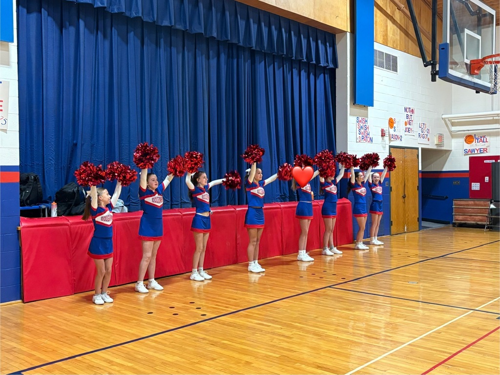 the GSB cheerleaders