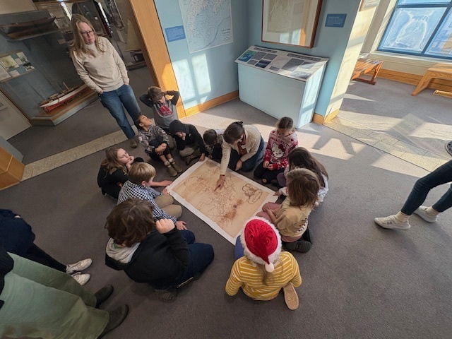 Mrs. Tibbetts 5th grade class had a great time at the Maine Maritime Museum in Bath!