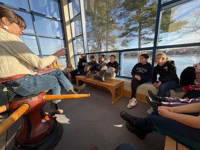 Mrs. Tibbetts 5th grade class had a great time at the Maine Maritime Museum in Bath!