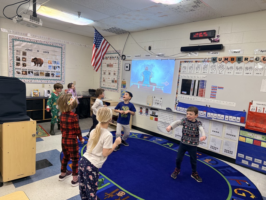 Kindergarten movement break!