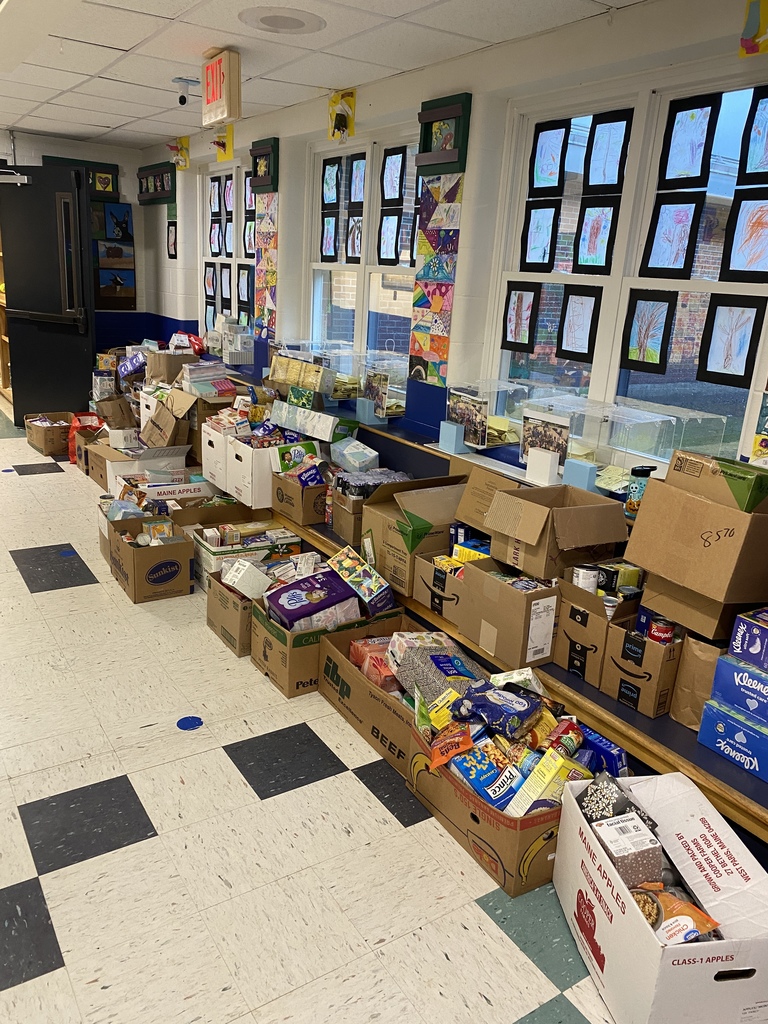 The GSB Food Drive was a huge success!