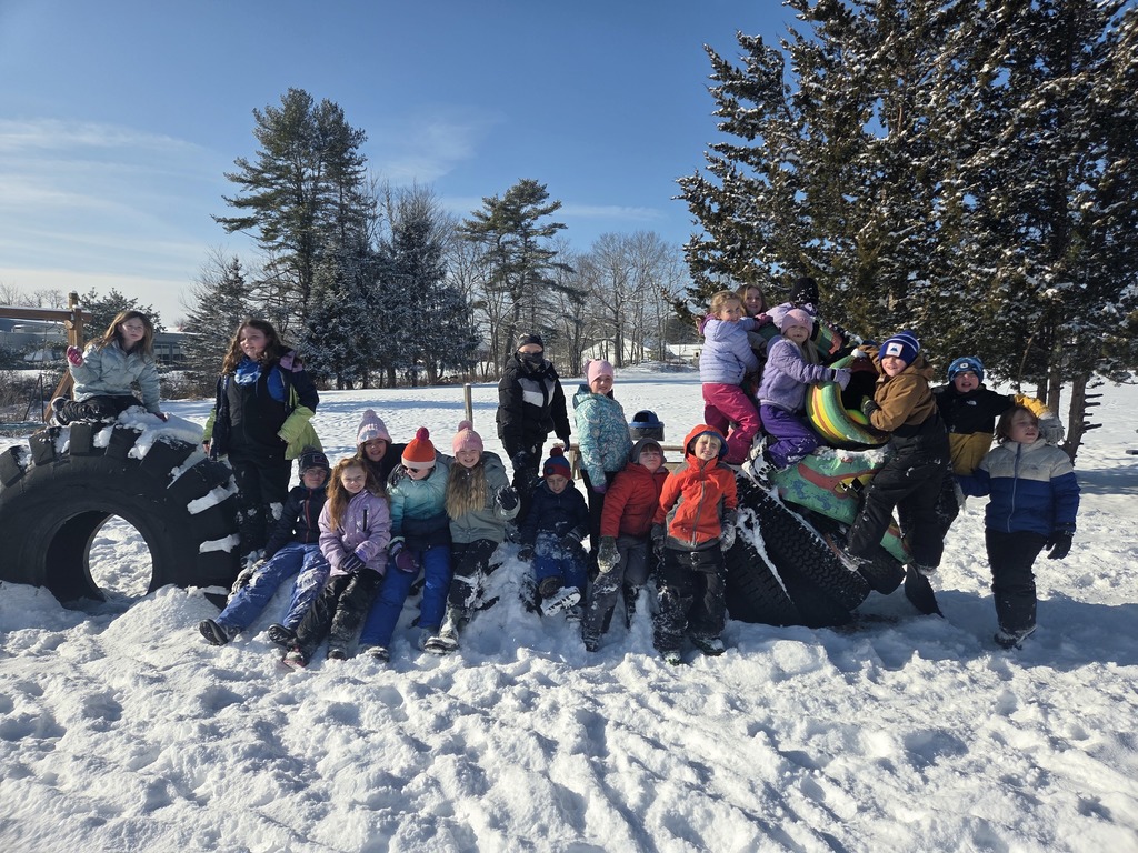 Third grade loves the snow! 