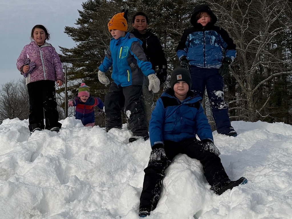 Playing in the snow is the best!