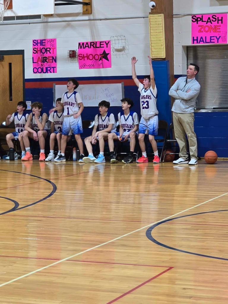 8th grade boys basketball and girls basketball teams hosted Bristol.