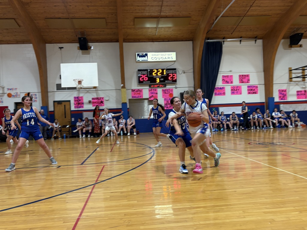 8th grade boys basketball and girls basketball teams hosted Bristol.