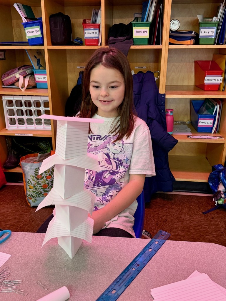 Science Challenge: Can you make a paper tower at least as tall as a ruler?