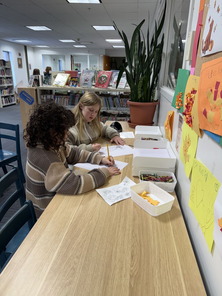 Mrs. Girard's 5th graders prove that libraries aren't just for books and reading