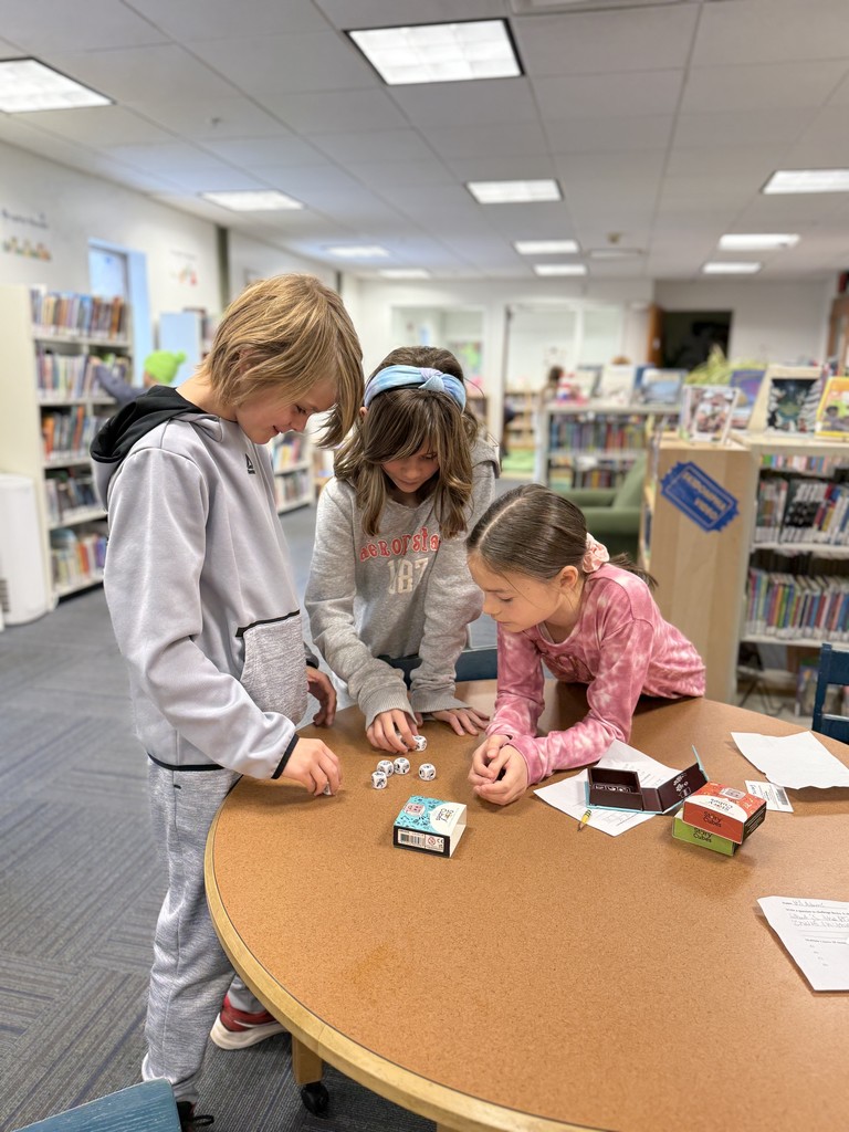 Mrs. Girard's 5th graders prove that libraries aren't just for books and reading