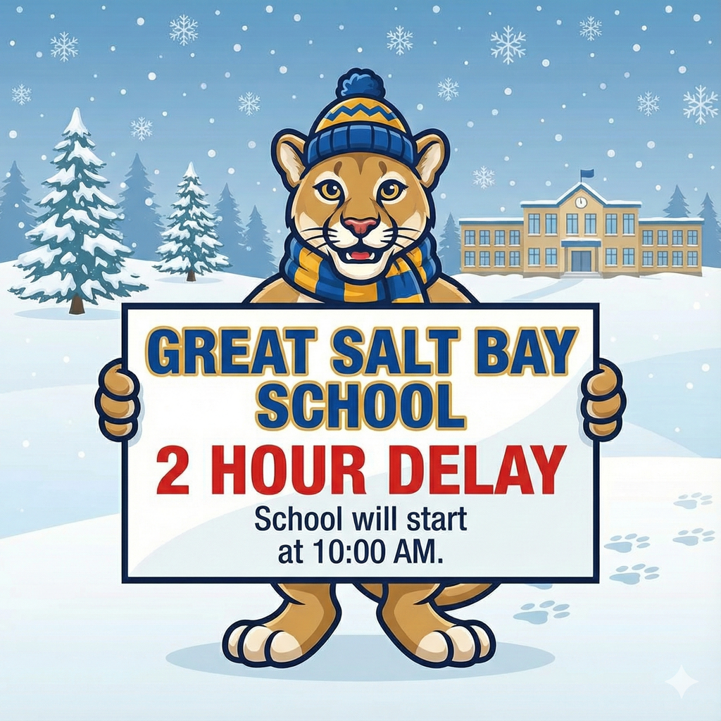 GSB will have a 2 hour delay today.