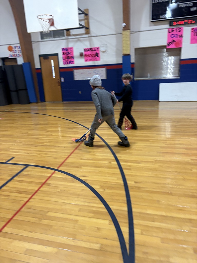 The Winter Olympic Games training has begun in Ms. Erin’s PE classes