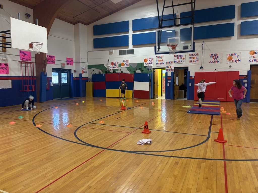 The Winter Olympic Games training has begun in Ms. Erin’s PE classes