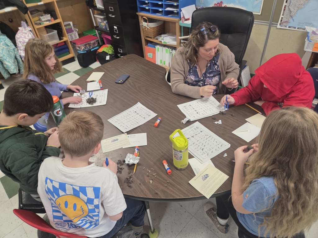 Sarah Gladu joined our third graders for a lesson on owls. Students practiced making owl calls, dissected an owl pellet, and went out on the trails to find owl habits.