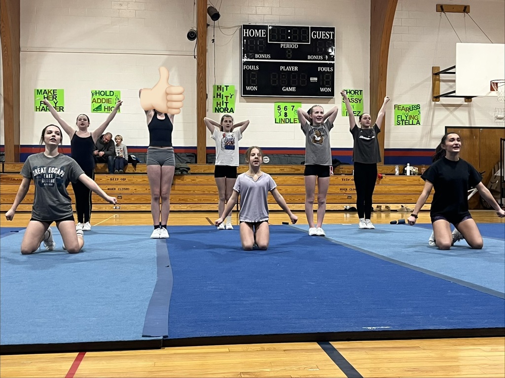 The GSB cheer team has been putting in a lot of practice time preparing for their upcoming competition on February 4th at Oceanside High School. Best of luck to the cheer team!