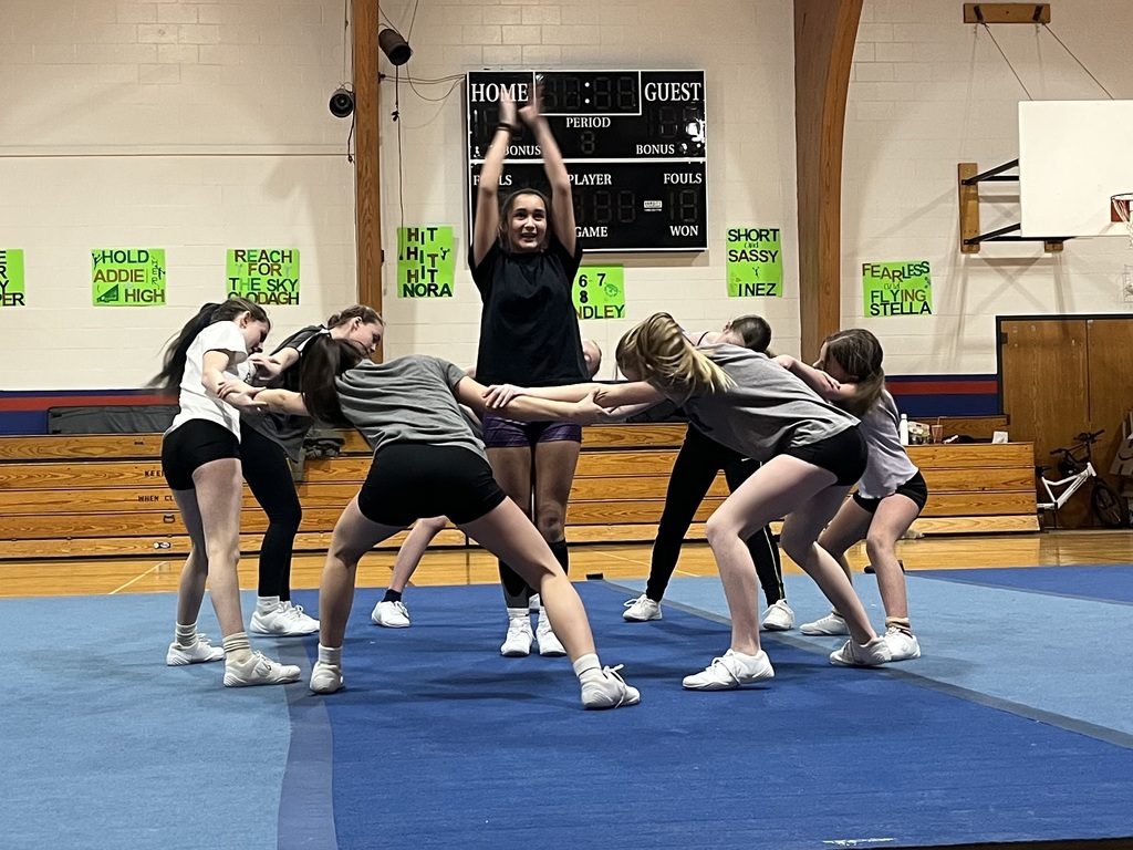 The GSB cheer team has been putting in a lot of practice time preparing for their upcoming competition on February 4th at Oceanside High School. Best of luck to the cheer team!