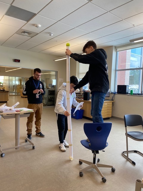 GSB 8th graders at Bath Tech!