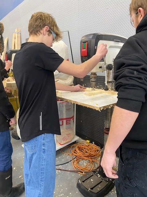 GSB 8th graders at Bath Tech!