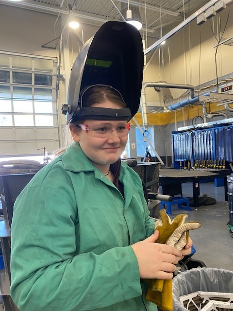 GSB 8th graders at Bath Tech!