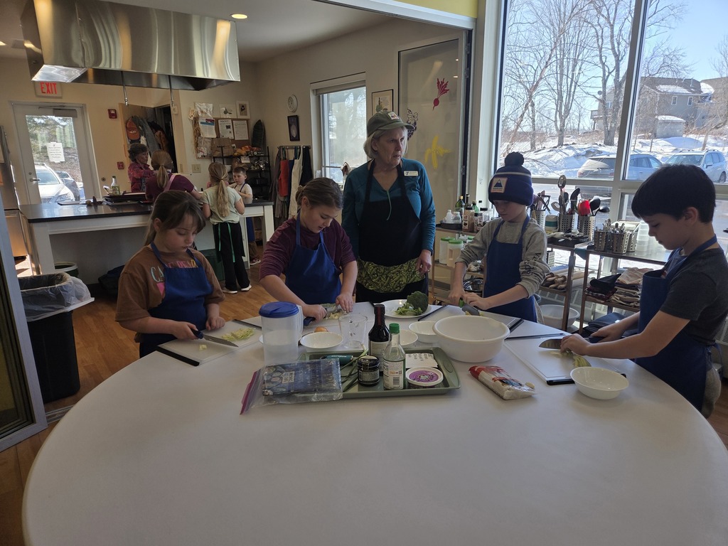 Ms. Tracy's third graders had another great monthly trip to FARMS