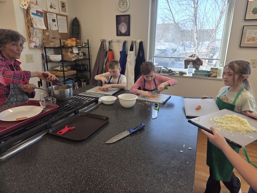 Ms. Tracy's third graders had another great monthly trip to FARMS