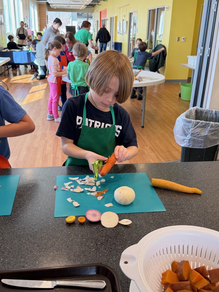 Mrs. Verney’s class went to FARMS kitchen!