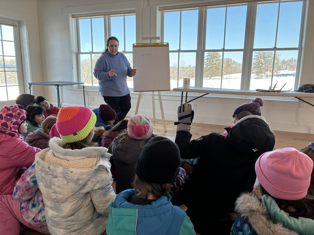 Second graders took a trip to Round Top Farm to learn about how animals prepare for winter, make snow structures, and go sledding! 
