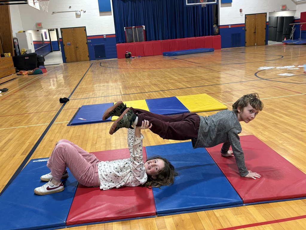 2nd grade has started their tumbling unit in PE! We started off with Partner balance activities and we’ve been having a LOT of fun!