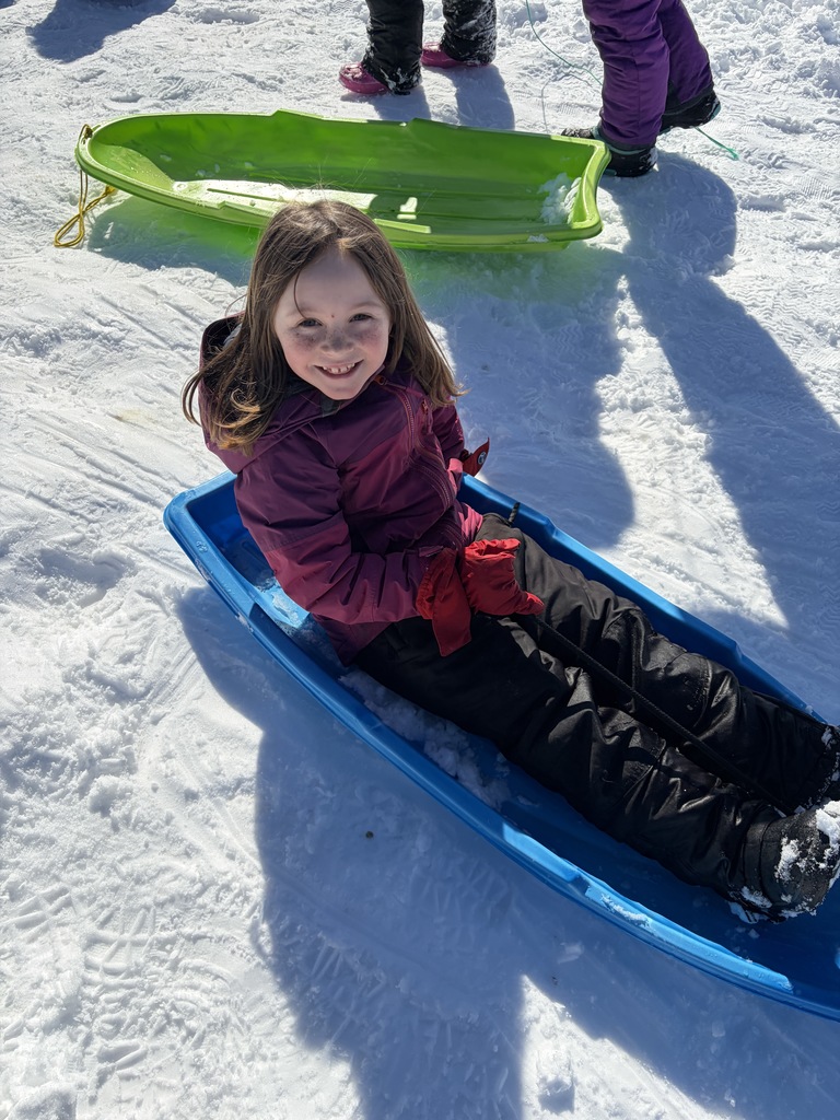 Mrs. Michaud’s class went to Coastal Rivers at Round Top Farm. They loved learning about animal adaptations and shelters. They even got to spend some time sledding!