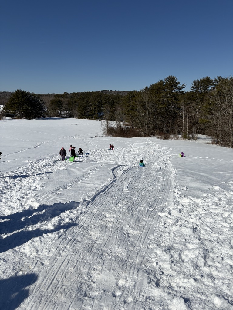 Mrs. Michaud’s class went to Coastal Rivers at Round Top Farm. They loved learning about animal adaptations and shelters. They even got to spend some time sledding!