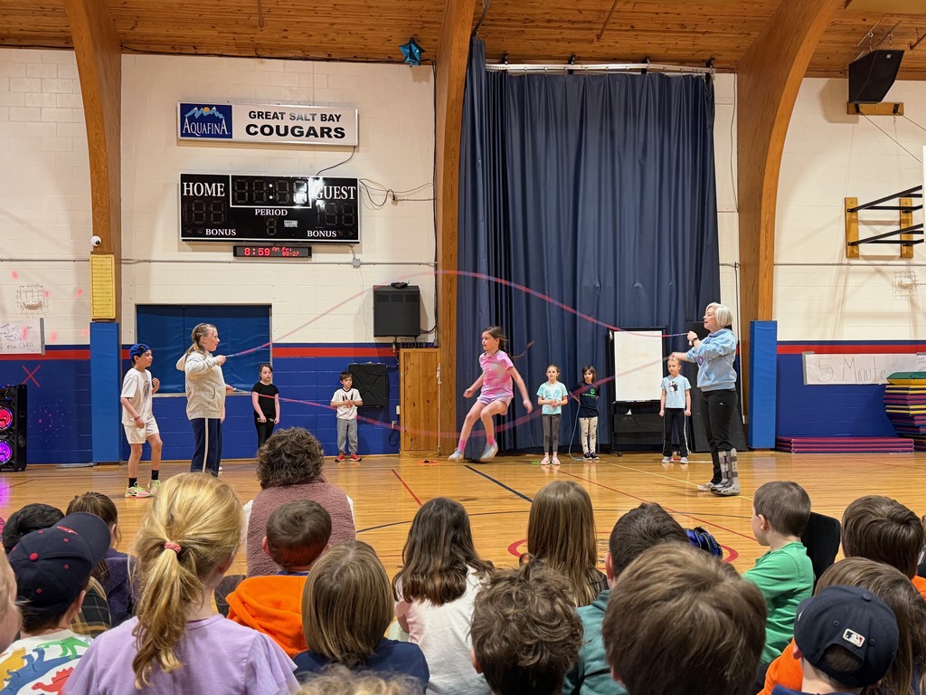 GSB held assemblies for K-4 and 5-8 students on Friday to celebrate student achievement and growth over Trimester 2!