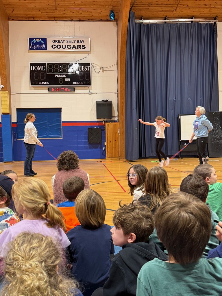 GSB held assemblies for K-4 and 5-8 students on Friday to celebrate student achievement and growth over Trimester 2!