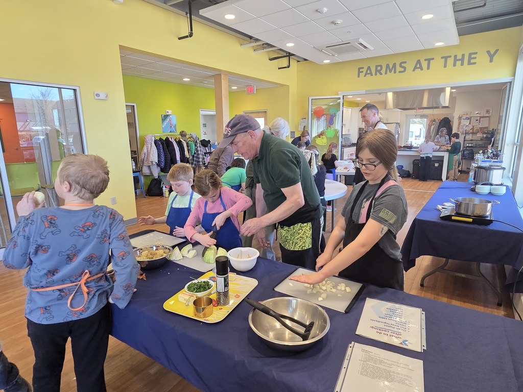 Third graders headed to the Y on St Patrick's Day to make some Irish dishes.