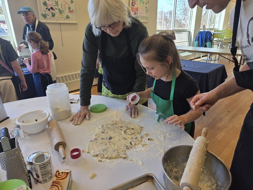 Third graders headed to the Y on St Patrick's Day to make some Irish dishes.