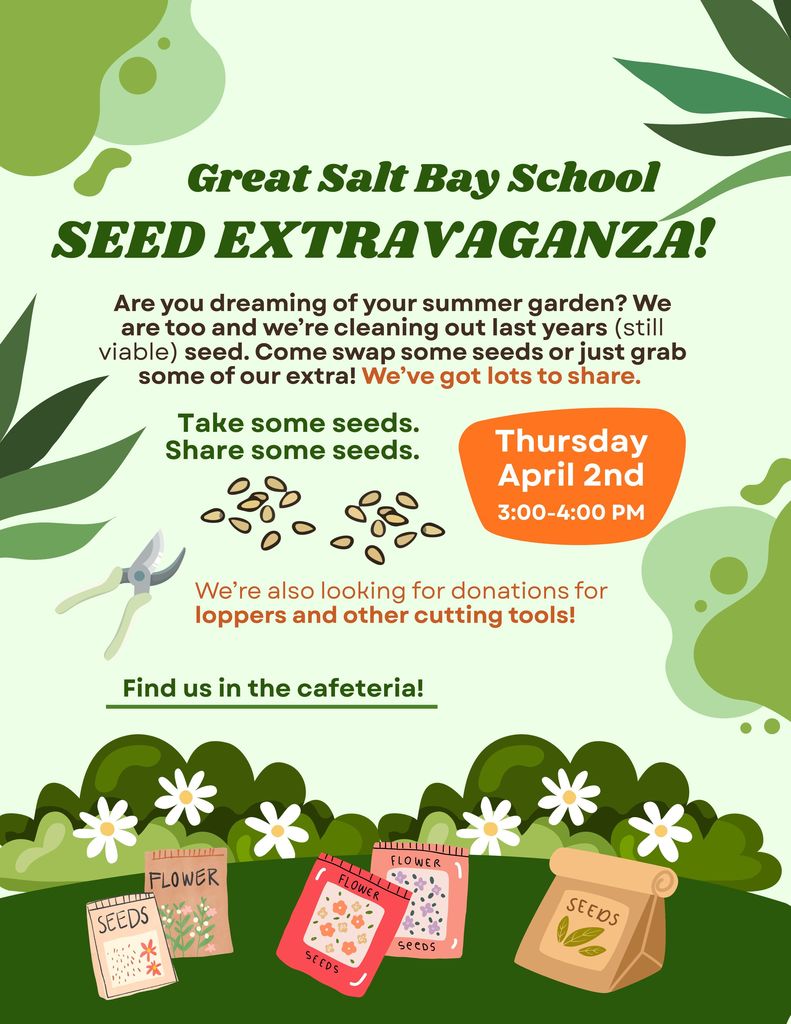 GSB's first Community Seed Swap!
