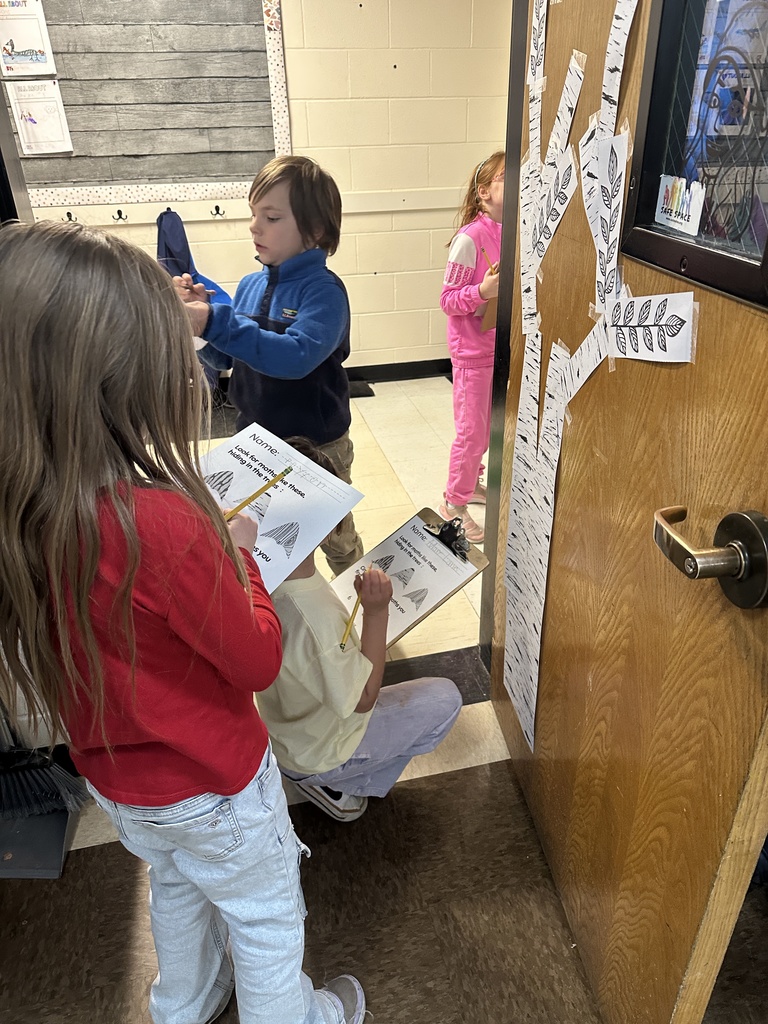 During our Animal Adaptions unit in Science, Mrs. Welch’s Class had so much fun searching for moths that were camouflaged amongst the trees.