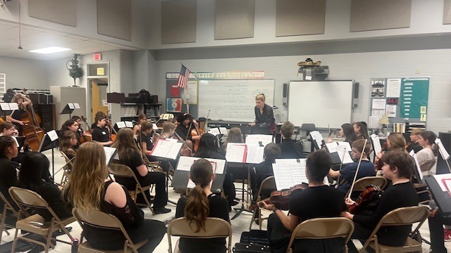 6th Grade GSB Strings Students attend Honors Orchestra Festival