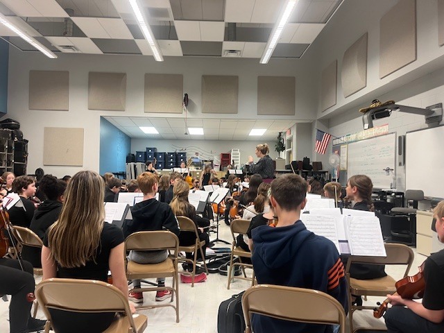 6th Grade GSB Strings Students attend Honors Orchestra Festival