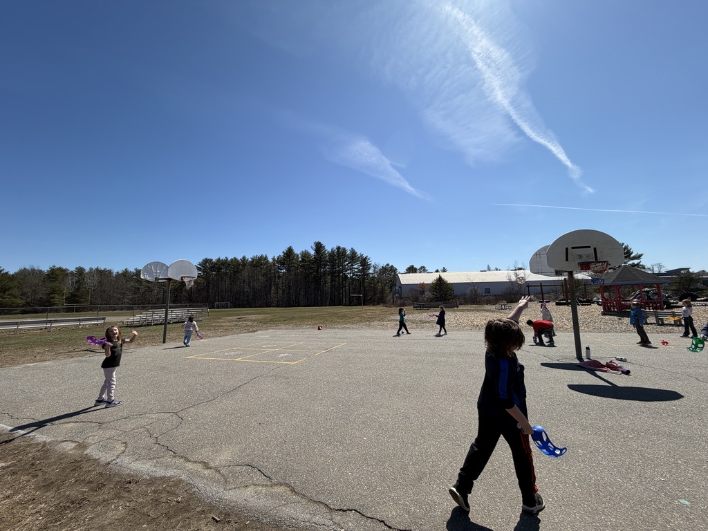 A little fun in the spring sun with overhand throwing and scoops! 