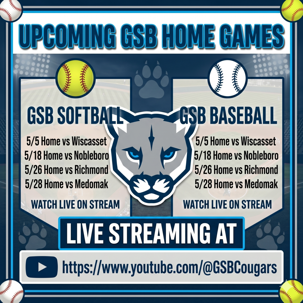 Upcoming Baseball and Softball Home Games