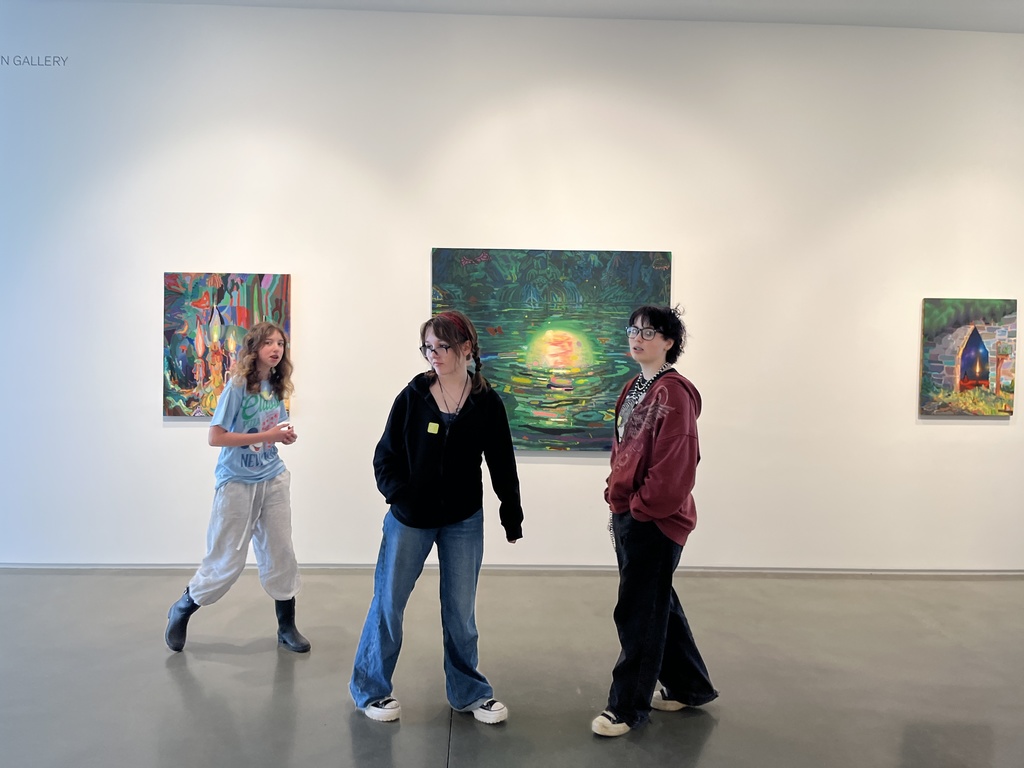 GSB 7th graders went on an art field trip to The Farnsworth, CMCA AND The Strand Improv!