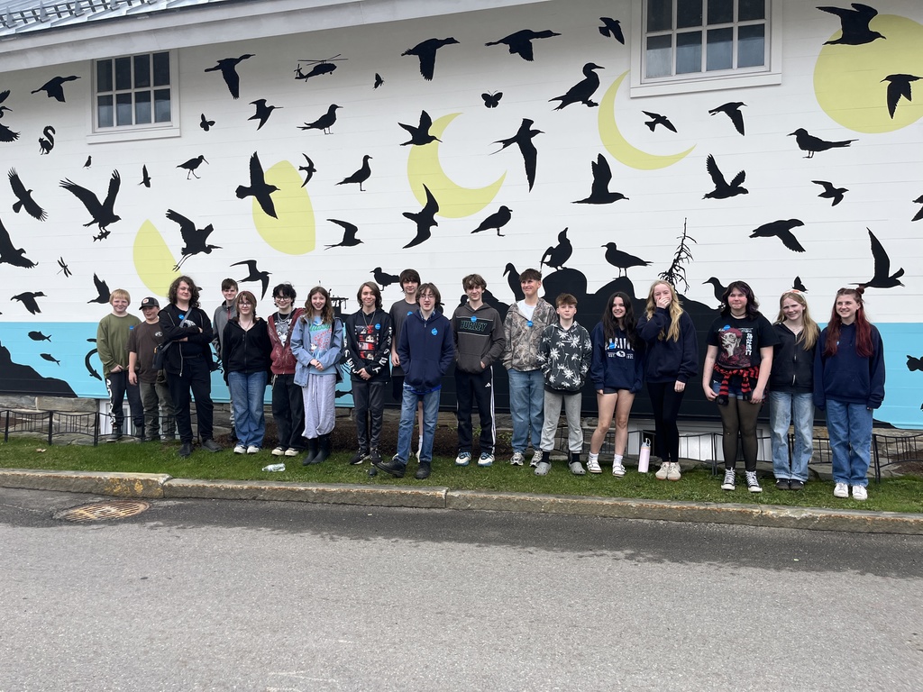 GSB 7th graders went on an art field trip to The Farnsworth, CMCA AND The Strand Improv!
