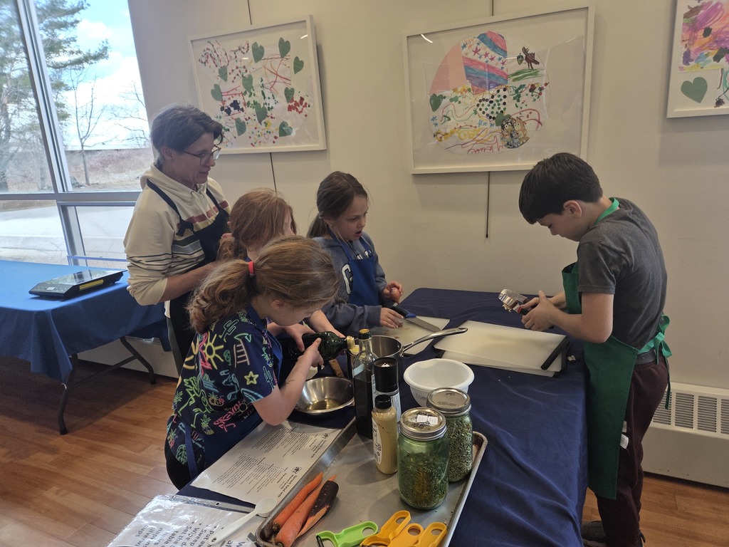 Our third graders have loved their monthly FARMS lesson! So thankful to local donors who sponsor this wonderful opportunity and great community volunteers. 