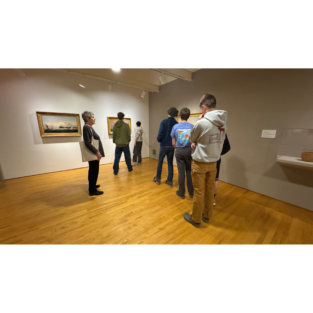 GSB art students on an 8th grade Art Field Trip 