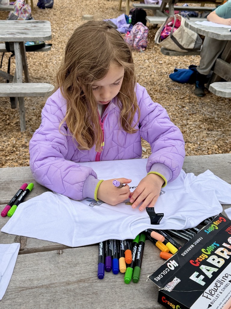 Beautiful Day for 2nd graders at Coastal River Farm!