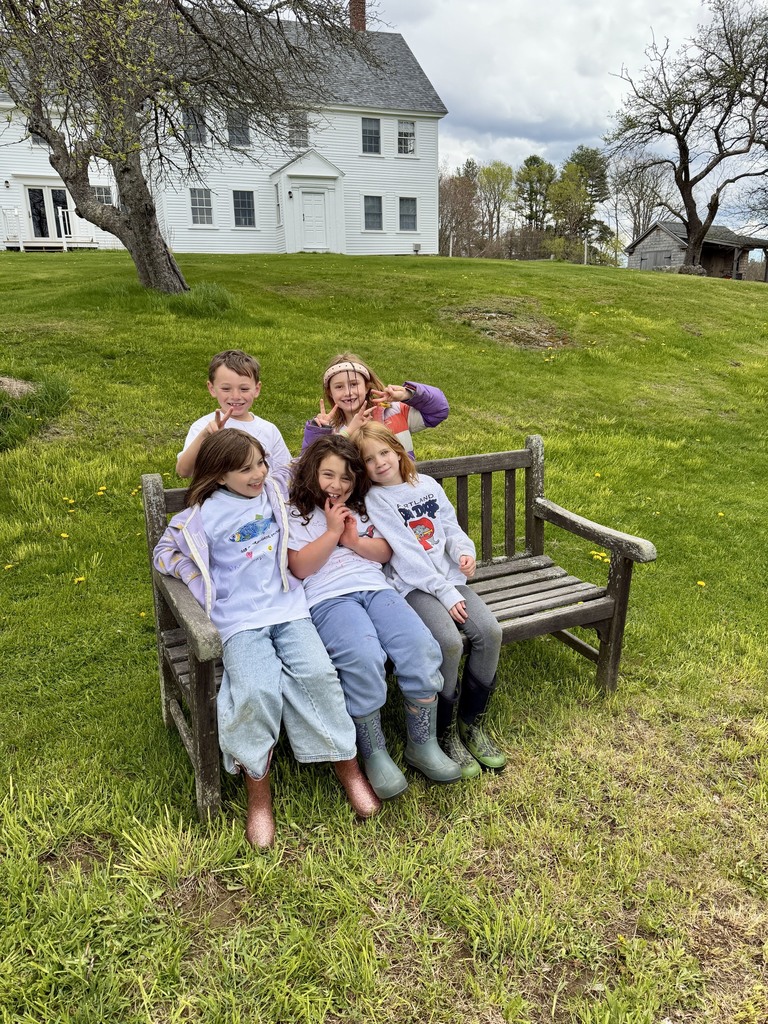 Beautiful Day for 2nd graders at Coastal River Farm!