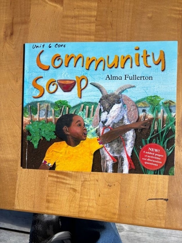 GSB Pre-K read and then make Community Soup!