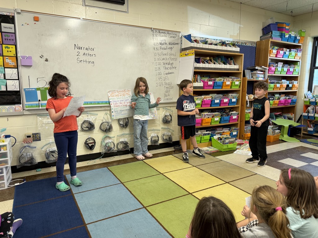 Mrs. Verney’s Class had fun working with Ms. Teralyn from Story Tree Theatre.