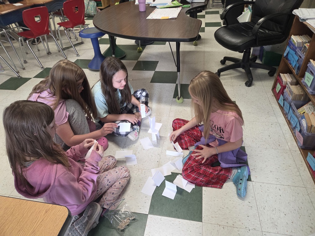 Ms Tracy's class earned a celebration day that included pjs, stuffed animals, team building activities, and lots of laughter.