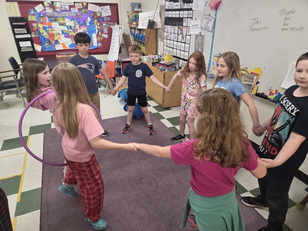 Ms Tracy's class earned a celebration day that included pjs, stuffed animals, team building activities, and lots of laughter.