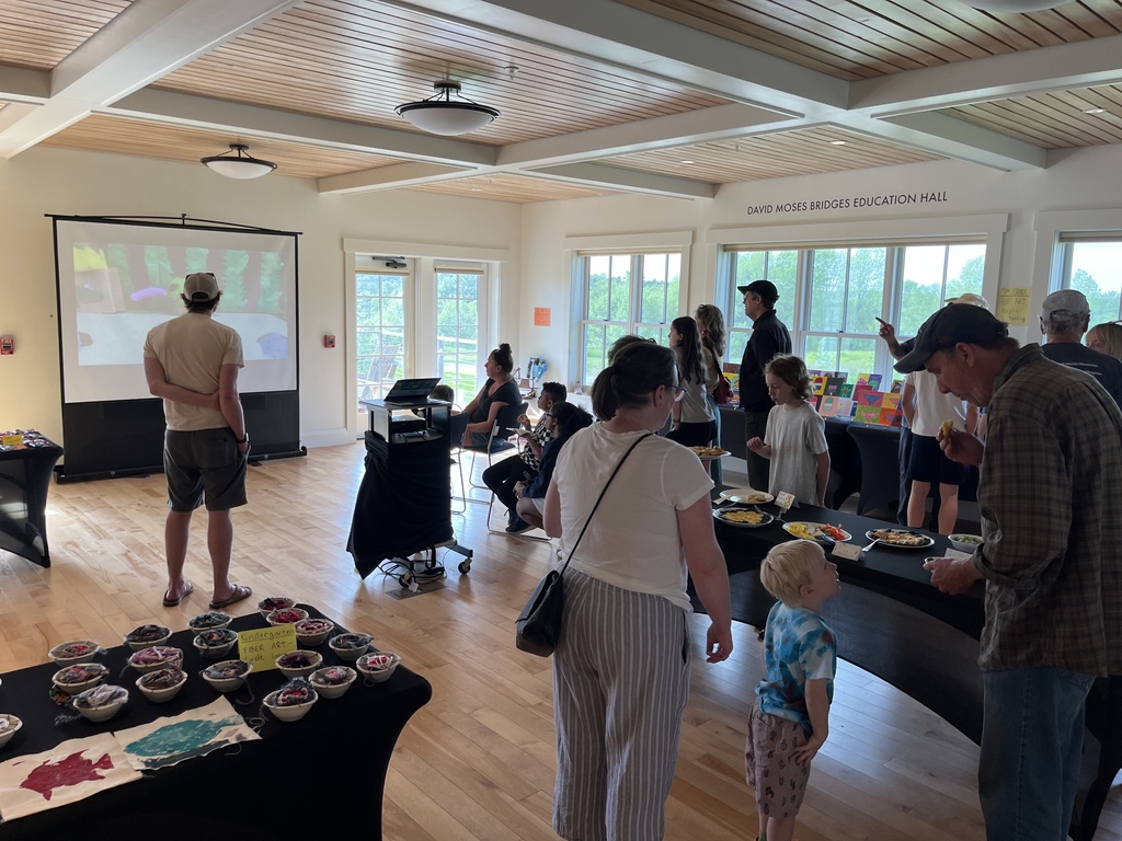 Here are images from the GSB art exhibition family opening event!